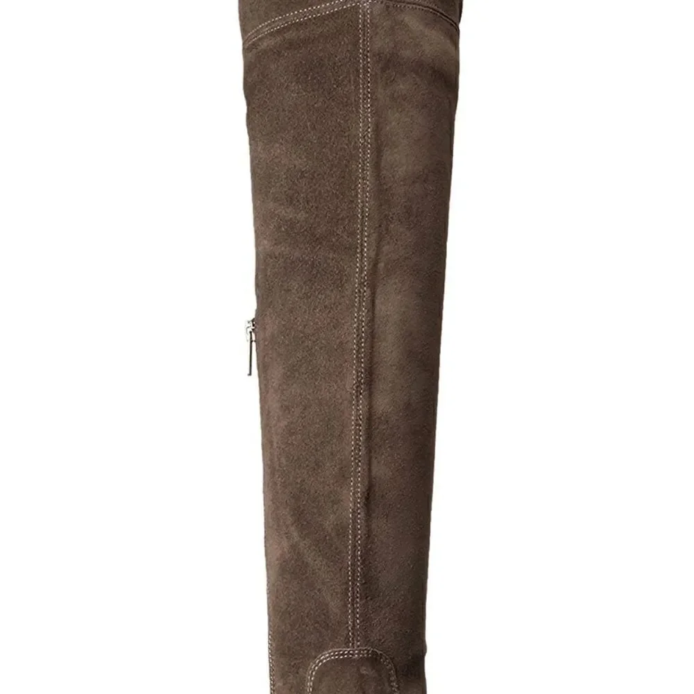 FRYE Women's Shirley Over-The-Knee Engineer Boot Size 5.5 NEW Smoke Color